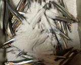 お米の粉で、キビナゴの唐揚げ作り方2写真
