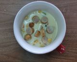 【副菜】レンジで簡単☆豆乳チーズスープ作り方3写真
