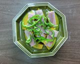 【副菜】レンジで☆かぼちゃのチーズピザ作り方3写真
