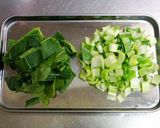 小松菜の中華風菜飯作り方2写真