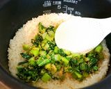 小松菜の中華風菜飯作り方4写真