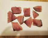 お弁当にも♪揚げさわらの甘辛だれ作り方1写真