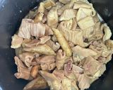 簡単モツ煮　（圧力鍋）作り方2写真