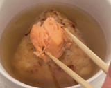 焼きおにぎりの鮭茶漬け　トースターで♪作り方5写真