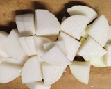 簡単！和食 大根と 玉ねぎの 味噌煮✾作り方1写真
