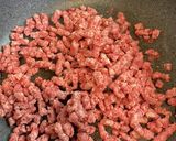 照り焼きアボカドミンチの野菜包み！作り方1写真