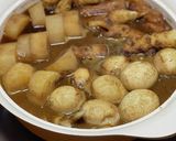 名古屋風手羽先入り味噌おでん♪作り方4写真
