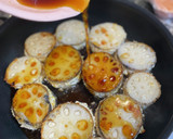 豆腐でかさまし甘辛蓮根はさみ焼き作り方9写真