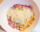 取り分け・幼児食｜ミックス野菜ハンバーグ作り方1写真
