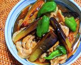 豚肉ピーマン茄子のオイスターソース炒め作り方9写真