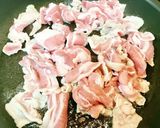 【お手軽1品！】豚肉と豆苗の卵とじ作り方2写真