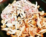 【お手軽1品！】豚肉と豆苗の卵とじ作り方3写真
