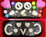 ハートの胸キュンワードなバレンタイン弁当作り方24写真
