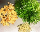 サラダ水菜を美味しく♪作り方1写真