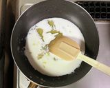 超簡単☆ホワイトソースのハンバーグ♪♪作り方4写真