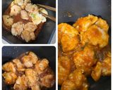 胸肉の柔らか鶏チリ☆ほうれん草卵焼き弁当作り方5写真