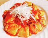 濃厚極旨★豆腐だけえびチリ★ダイエット作り方8写真