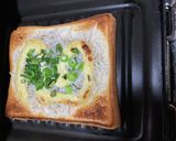 かんたんシラスのマヨネーズ焼きパン作り方3写真