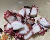 Vinegared octopus酢の物作り方2写真