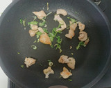 鶏皮炒飯作り方2写真
