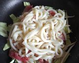 ノンオイル焼きうどん作り方3写真