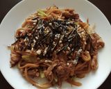 ノンオイル焼きうどん作り方6写真
