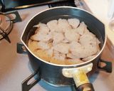 圧力鍋で簡単もつ煮　味噌味作り方5写真