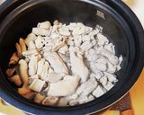 圧力鍋で簡単もつ煮　味噌味作り方4写真