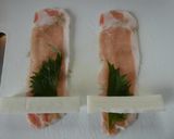 余ったお餅でしそ肉巻き作り方2写真