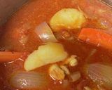 寒い日は　トマト缶でミネストローネ作り方6写真