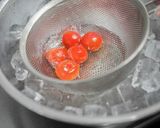 完熟トマトのドレッシングで作る冷製パスタ作り方2写真