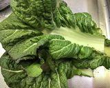 高菜チャーハン(生の葉っぱで)作り方1写真