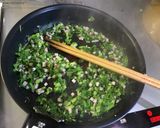 高菜チャーハン(生の葉っぱで)作り方4写真