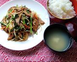 ほんのりカレー風味のレバニラ炒め♪作り方4写真