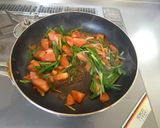 トマト入りにら玉作り方6写真