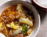 ひき肉100gで4人前!麻婆白菜作り方4写真