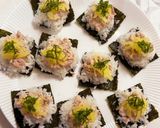 おしんこシーチキン巻き作り方3写真