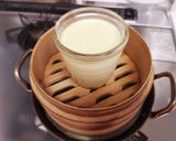 蒸籠☆なめらかプリン作り方9写真