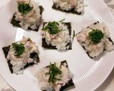 おしんこシーチキン巻き作り方4写真