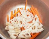 ガリと野菜のコンソメスープ作り方5写真