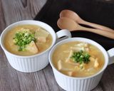 絹揚げのふわ玉とろみスープ作り方6写真