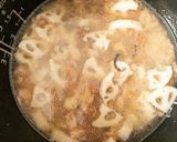 蓮根と梅ツナ塩昆布の旨だし炊き込みご飯作り方2写真