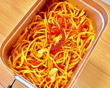 暗殺者のパスタ☆アウトドアバージョン作り方5写真