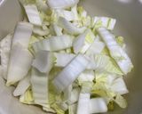サーモンと白菜のクリーム煮~味噌仕立て~作り方1写真