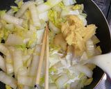 サーモンと白菜のクリーム煮~味噌仕立て~作り方5写真