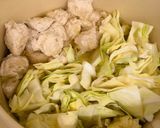 【キャベツ大量消費】鶏団子の煮物作り方7写真