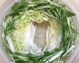水菜と白菜のサラダ♡生青海苔和え♪作り方2写真