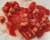 ♪トマト風味の麻婆豆腐♪作り方3写真