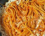 ちょっとロゼな『おこげパスタ』作り方8写真