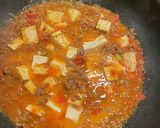 ♪トマト風味の麻婆豆腐♪作り方12写真